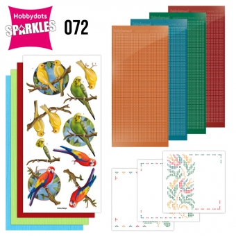 Sparkles Set 072 - Amy Design - Tropical Parrots
